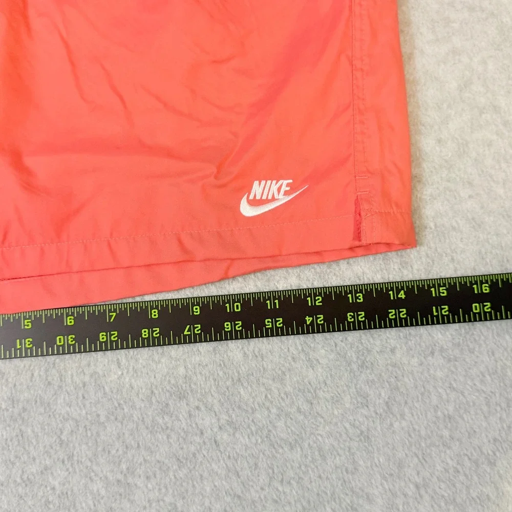 Nike Mens Swim Trunks Coral Orange Mesh Lined Board Shorts XL RN56323